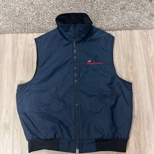 Vintage Budweiser Men's Vest Size XL